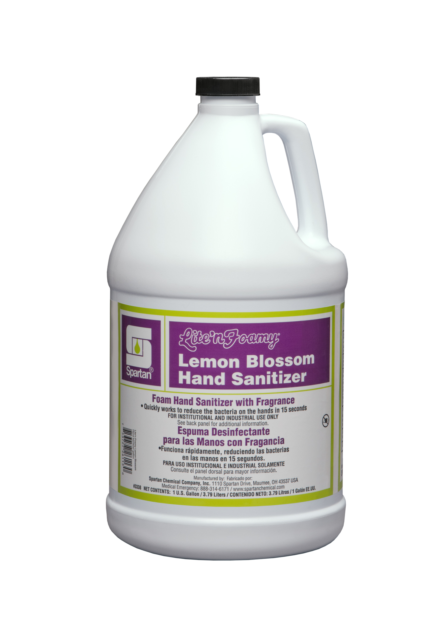 Liten Foamy® Lemon Blossom Hand Sanitizer 1 gallon (4 per case)